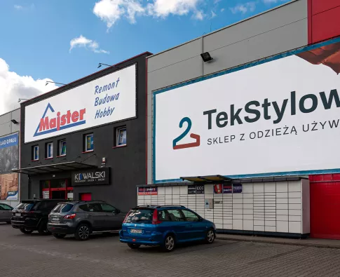 Storage and commercial building in łancut