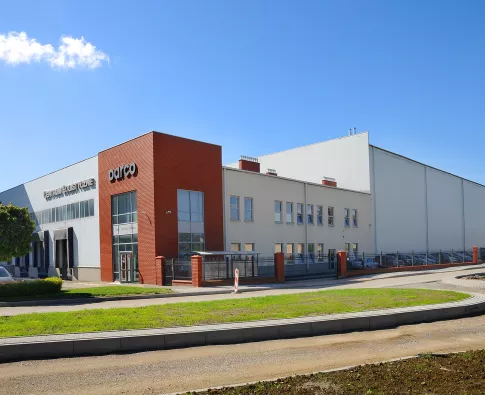 Extension and alteration of Darco warehouse building in Dębica