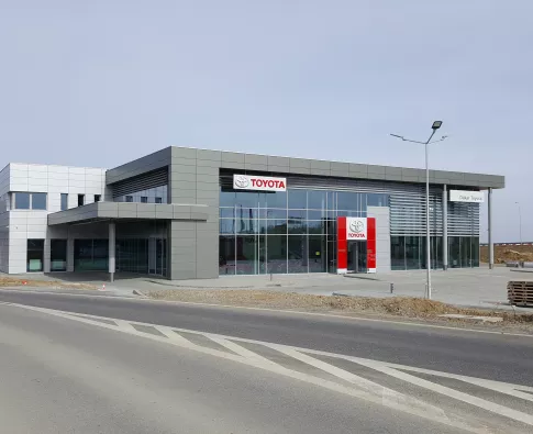 Toyota showroom in Świlcza